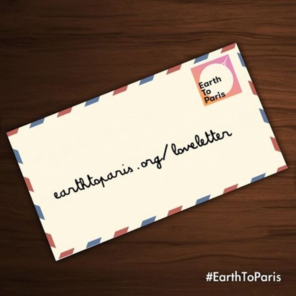 Send a Love Letter From #EarthtoParis