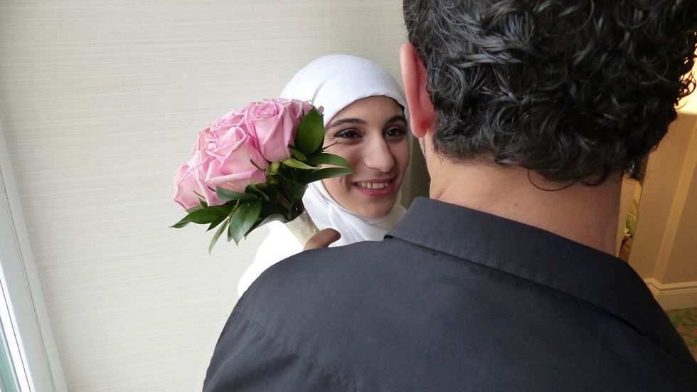 An Improv Wedding for a Syrian Refugee Couple in Canada