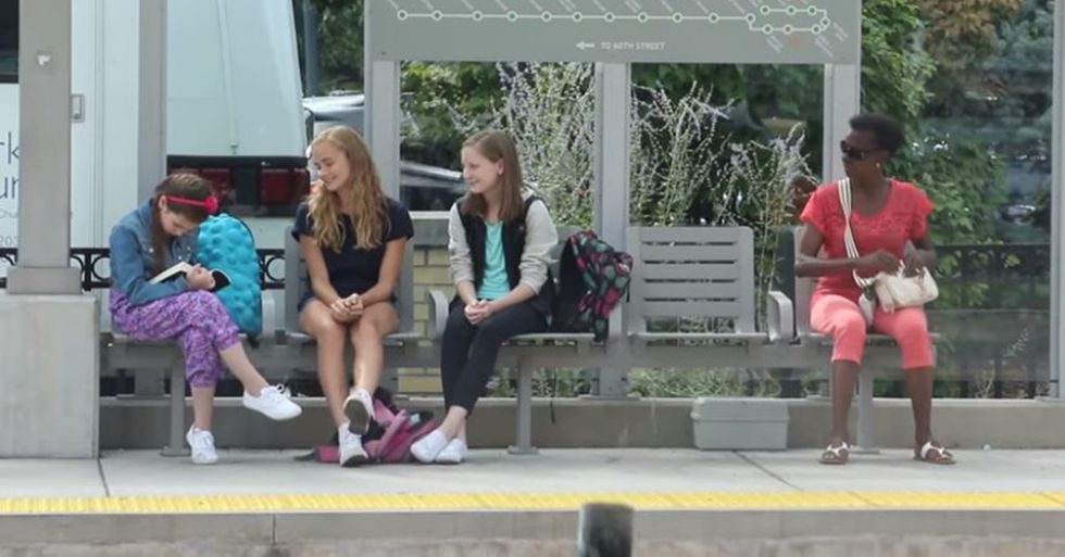 Social Experiment Shows How Strangers React to a Young Girl Being Bullied