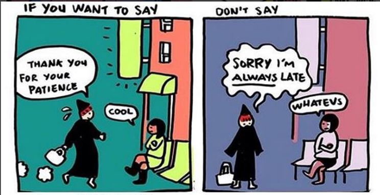 No, You Don't Have to Say Thank You Constantly. Here's Why