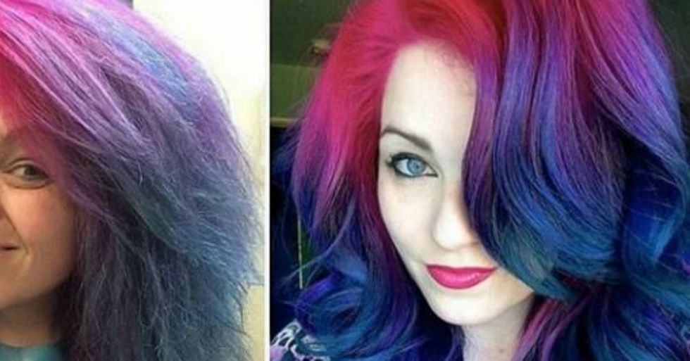 Hair Model Shows What She’s Like Behind the Smoke and Mirrors of Social Media