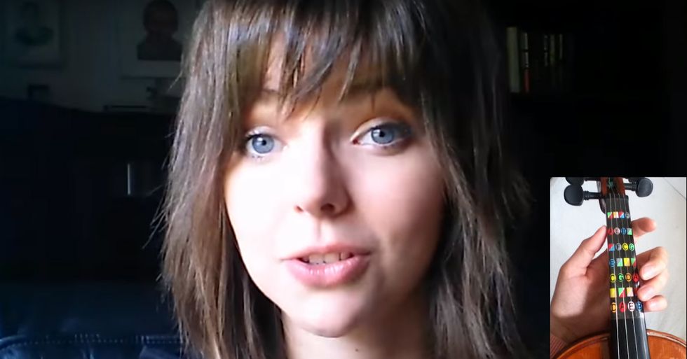 An Inspiring New Year’s Resolution: Woman Teaches Herself Violin in Two Years