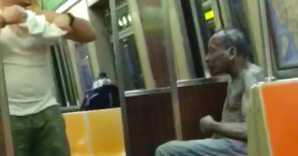 The Shirt Off His Back: An Act of Kindness on the Subway