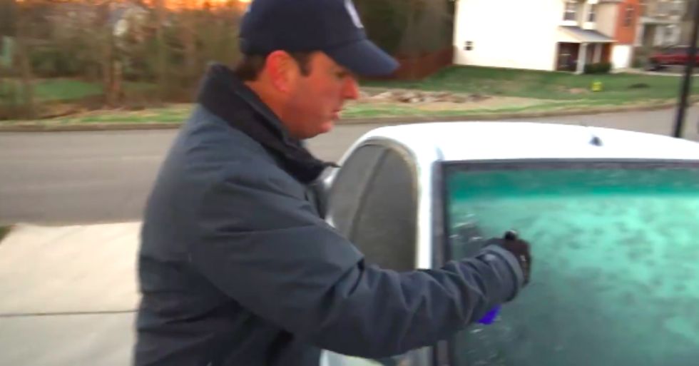 You’ll Never Have to Scrape a Frozen Windshield Again After Seeing This