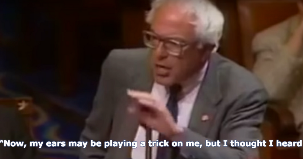 Watch Bernie Sanders Shut Down a Homophobic House Member in This Video From 1995