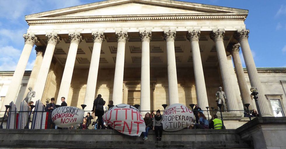 London Students Are Holding a Rent Strike