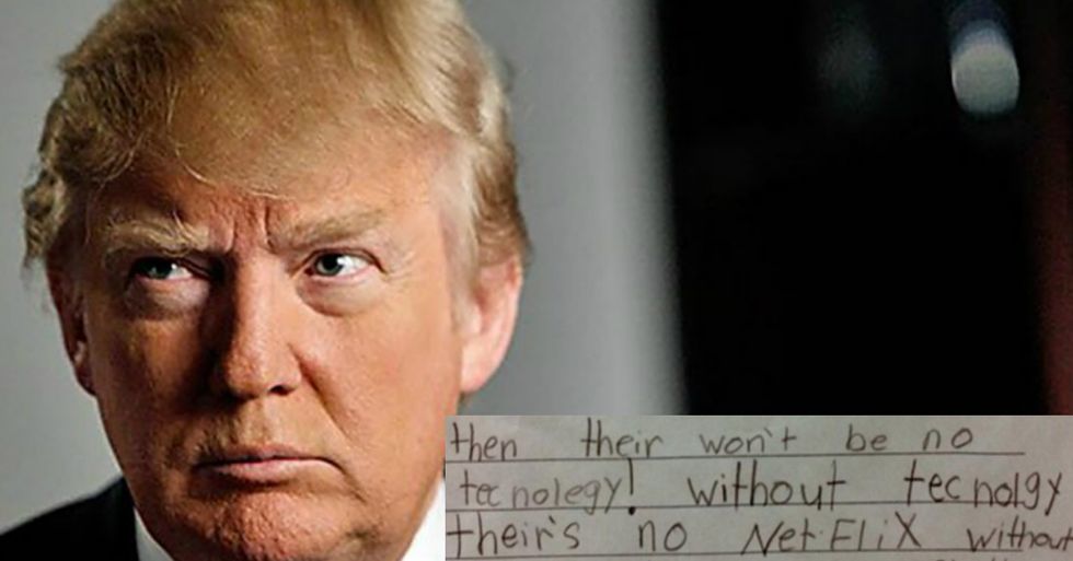 Third Grader Uses Netflix Analogy to Explain Why Trump Shouldn’t Be President