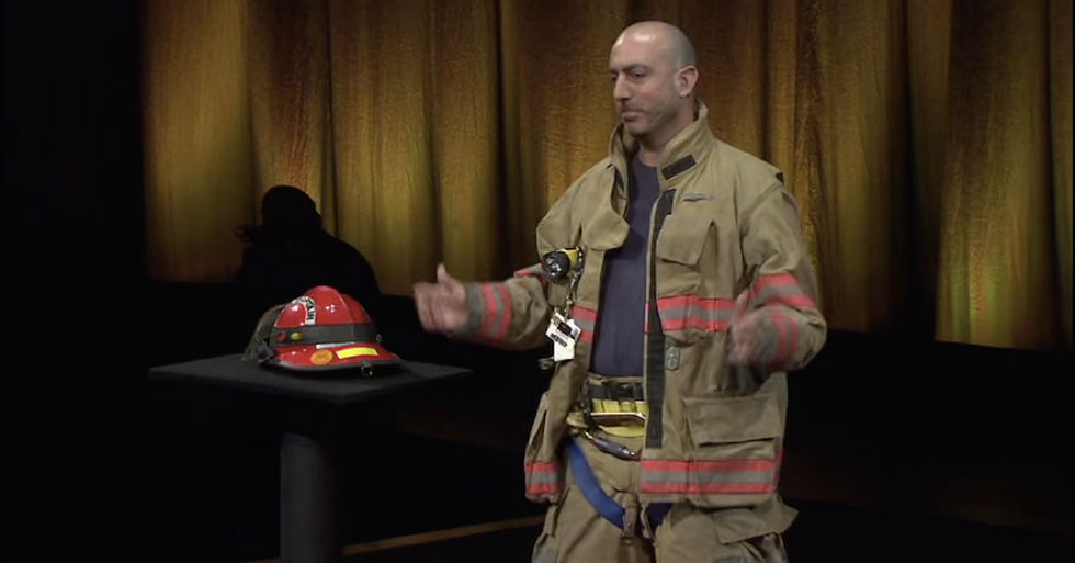 This Firefighter Arrived Just After the Dog Was Saved—and Still Impressed the Homeowner