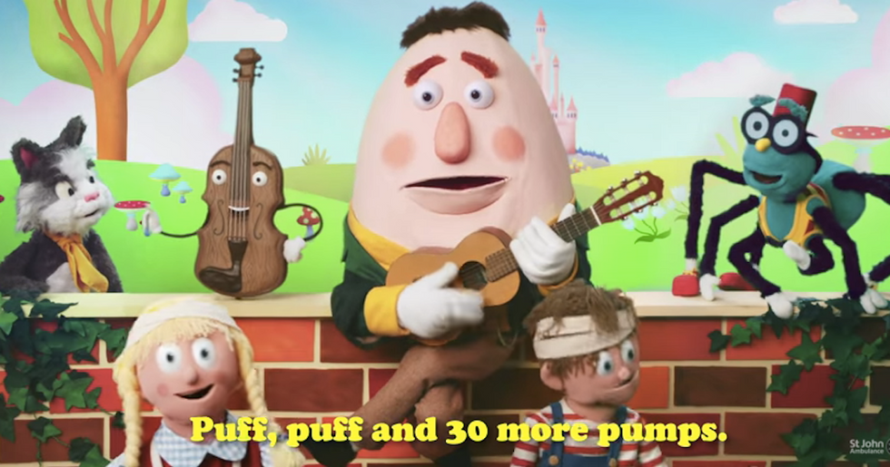 How to Give a Baby CPR, in One Very Short Nursery Rhyme