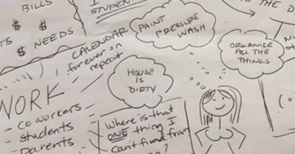 Wife Draws Her Husband a Vivid Picture of What’s on Her Mind