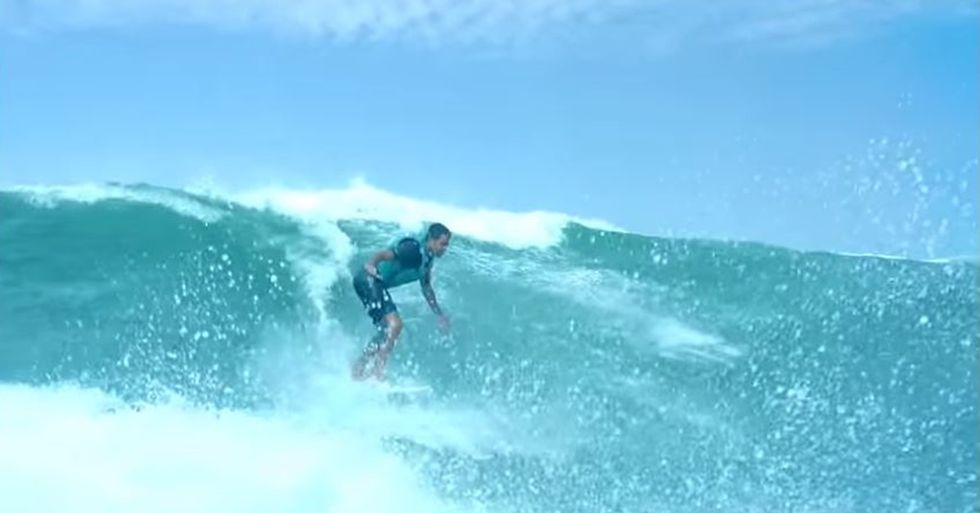 Derek Rabelo Overcame Blindness to Become an Amazing Surfer