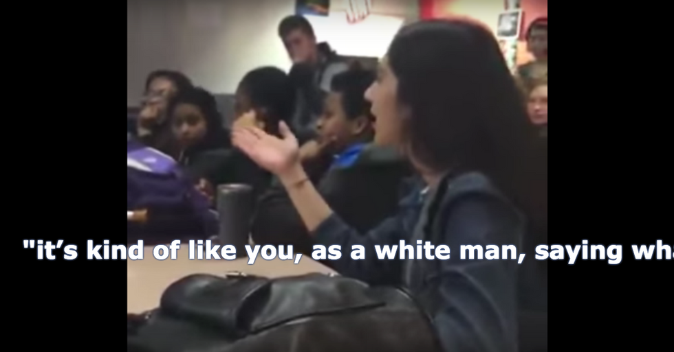 Student Gives Her Teacher Some Great Perspective on Racism