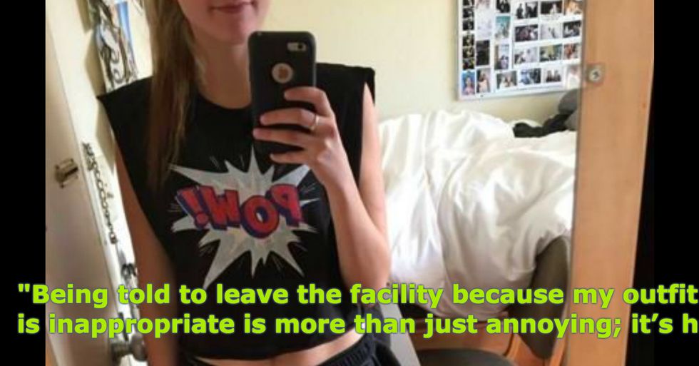 University of Santa Clara Student Kicked Out of Gym for Wearing a Crop Top