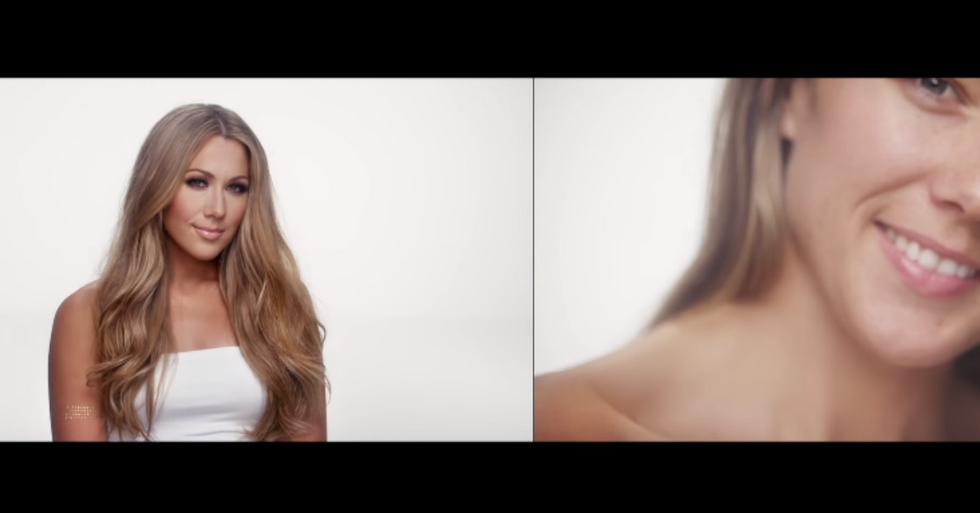 Colbie Caillat Takes Off Her Makeup for Her ‘Try’ Video