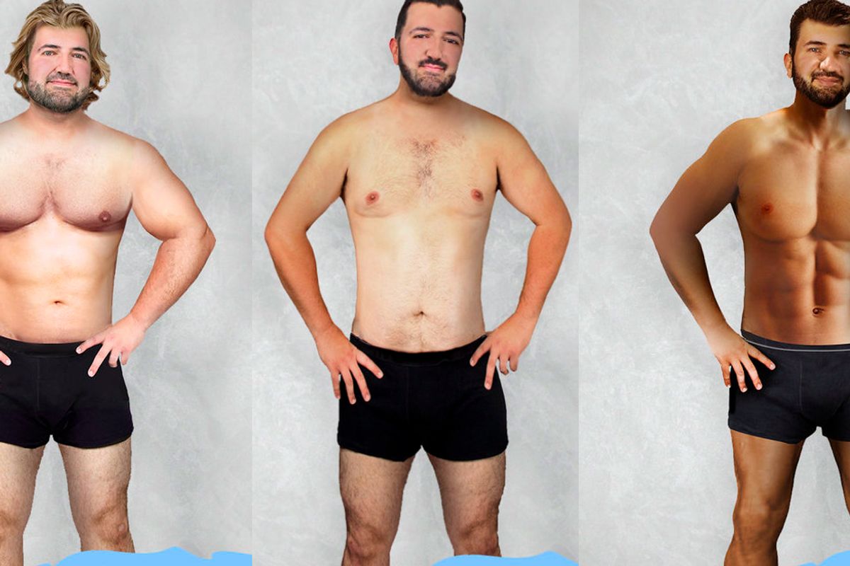beauty standard, Photoshop, perfect body