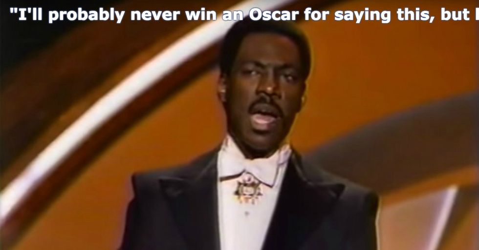 In 1988, Eddie Murphy Nailed the Oscars and Hollywood for Their Racism—and Still Made People Laugh