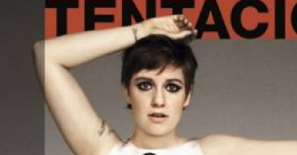Lena Dunham Accuses Spanish Magazine of Photoshopping Her Image