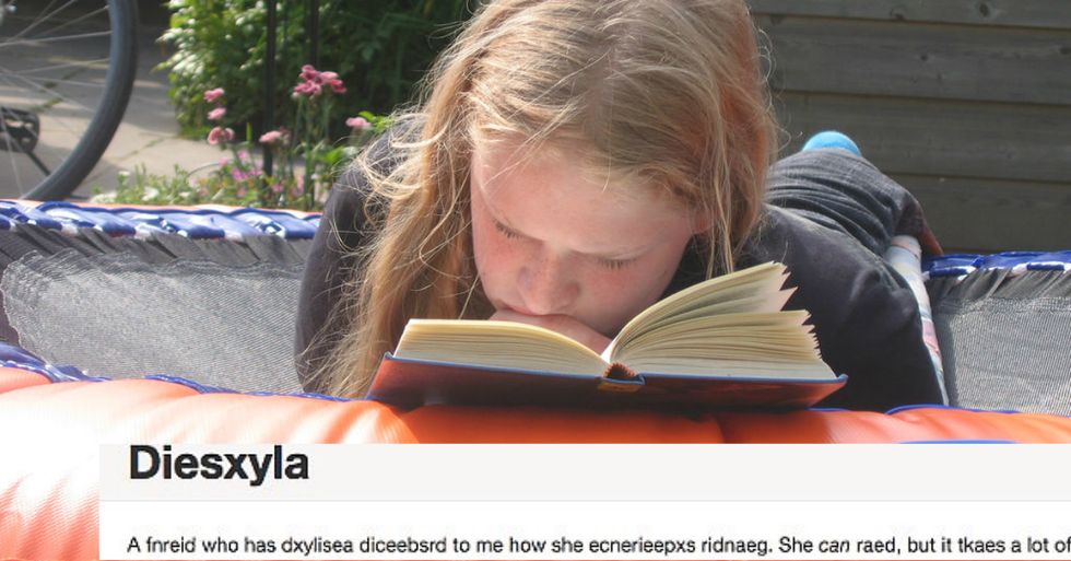 Programmer Creates Post That Shows What It’s Like to Have Dyslexia