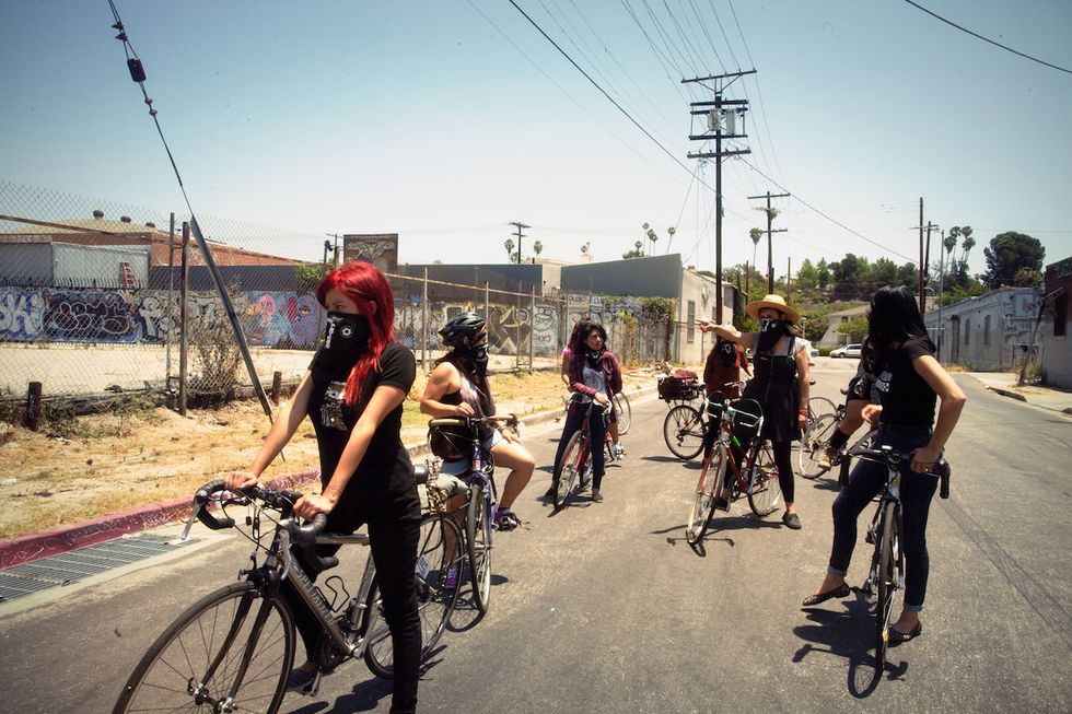 Meet the All-Women Bike Crew Running Gentrifiers Out Of Town