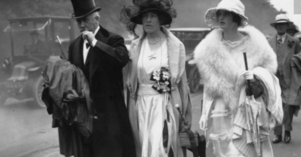 Pictures of what people wearing the year you (or your grandparents) were born