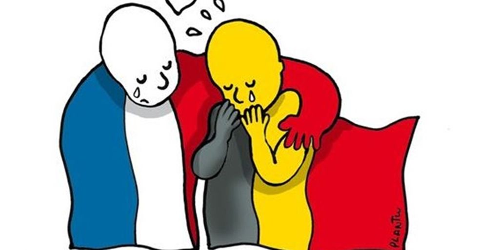 10 Bold Pieces of Artwork That Show Solidarity With Belgium