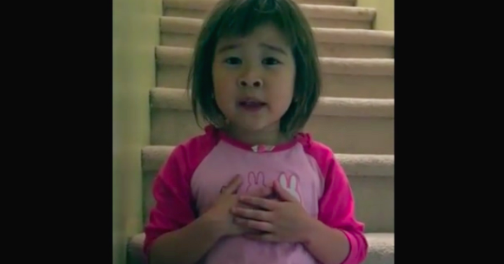 A little girl beautifully teaches her Mom how to not ‘be mean’