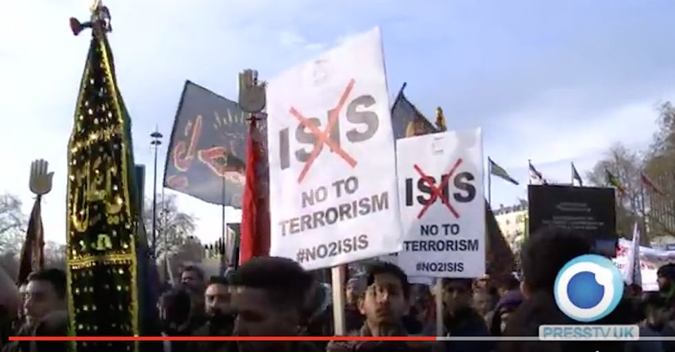 Muslims March Against Isis in London, and It’s Ignored by the Media
