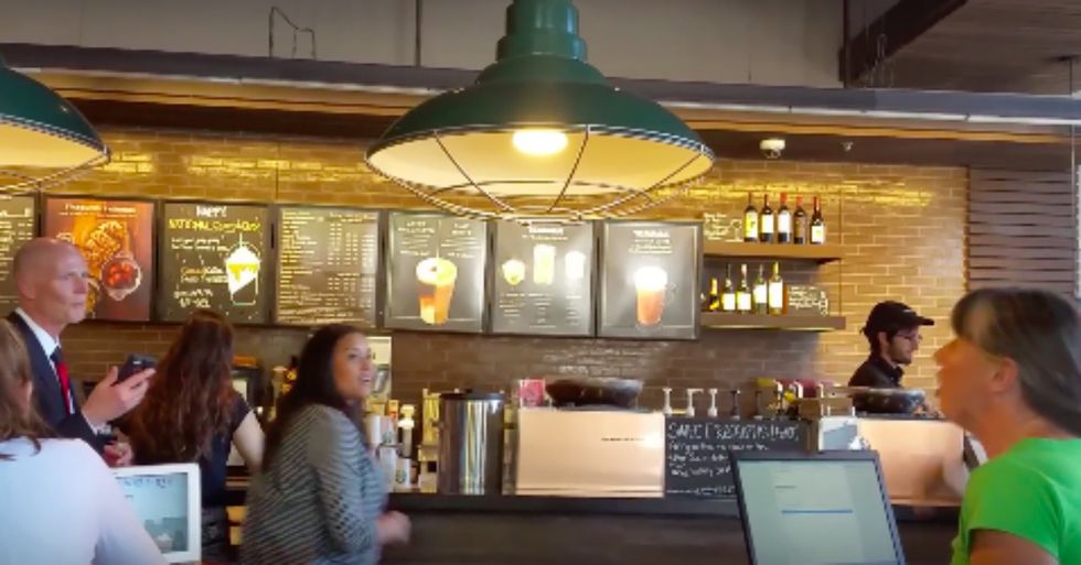 Watch Florida Gov. Rick Scott Get Dressed Down By This Starbucks Customer