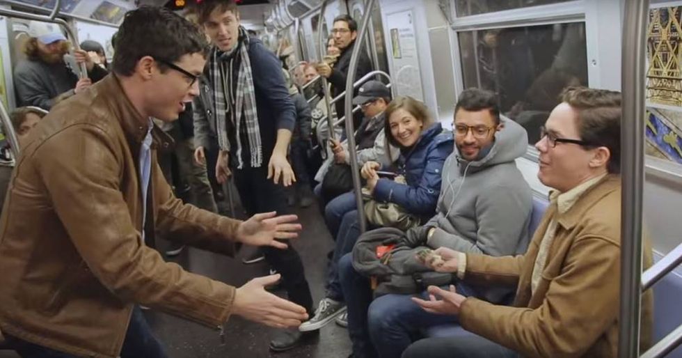 Improv Everywhere Uses Four Sets of Twins for an Awesome Time-Travel Prank