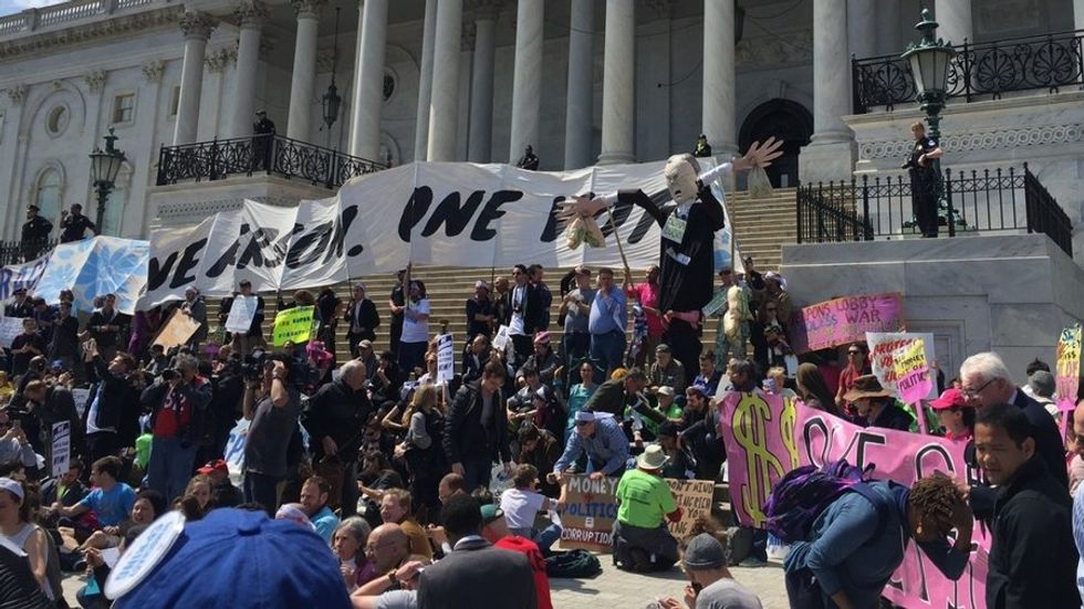 Why Is No One Reporting On The Protest In Washington DC Right Now?