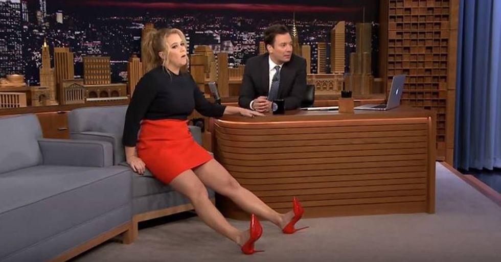 Amy Schumer Rejects the Plus-Size Label