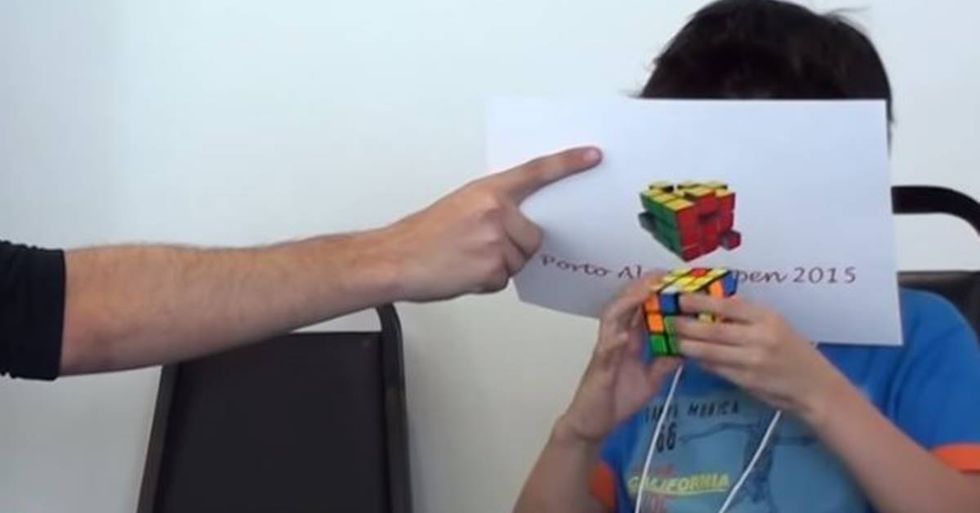 Chan Hong Lik Has Amazing Rubik’s Cube Skills