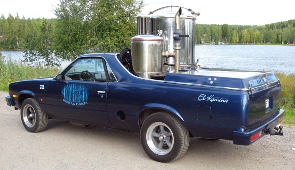 The Cult Of The Wood-Burning Car