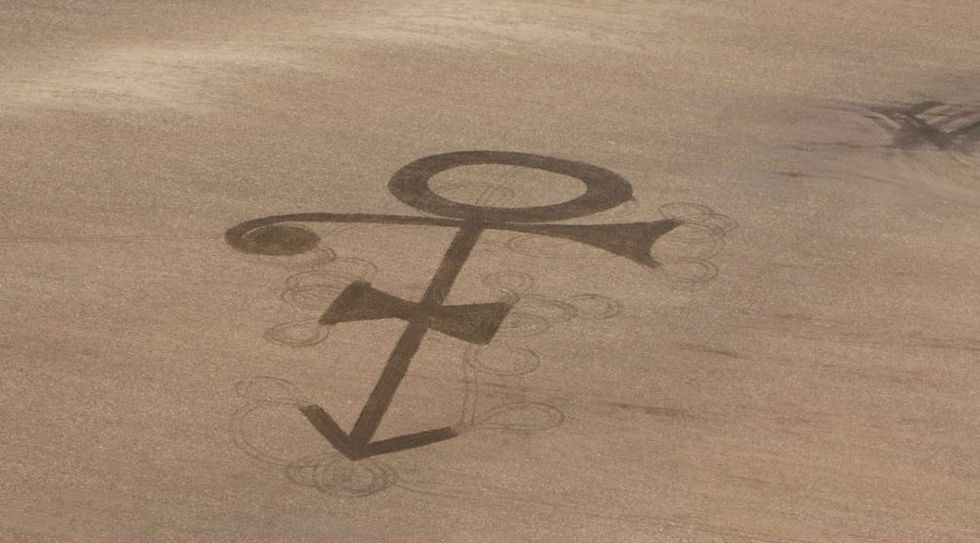North Dakota Farmer Plows Prince’s ‘Love Symbol’ Into His Field