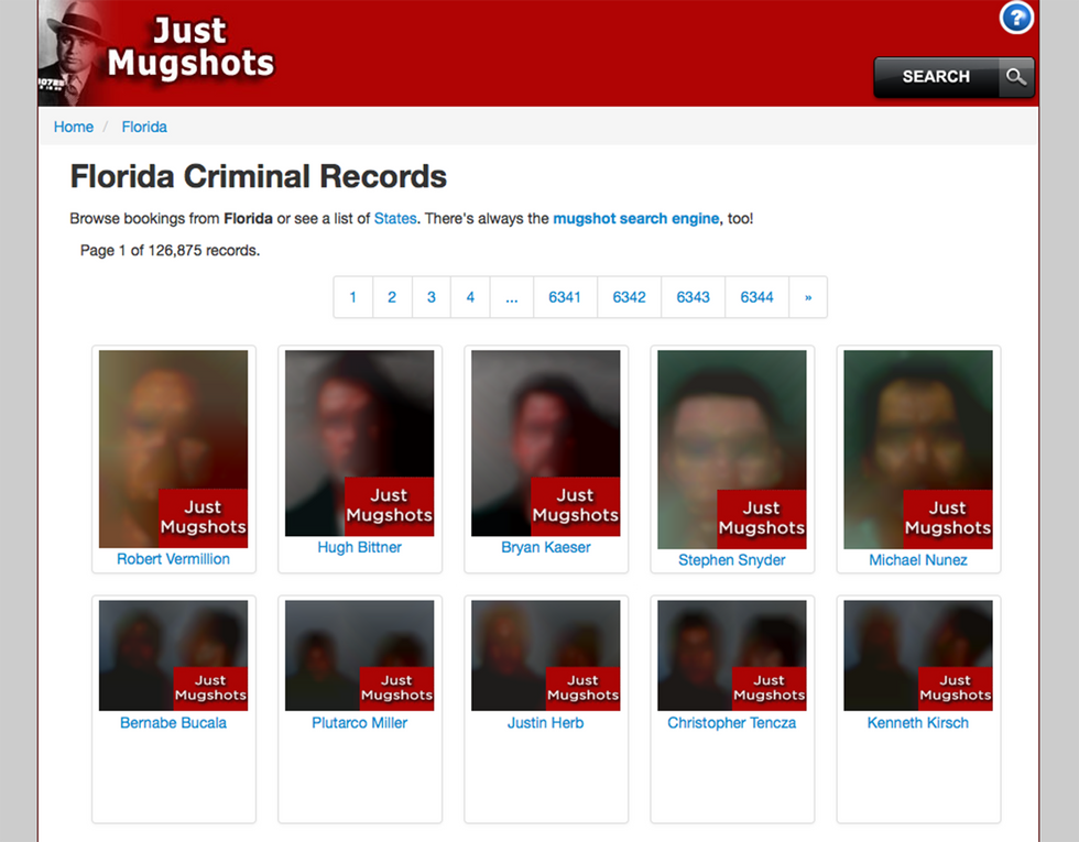 An Artist Blurs More Than 15 Million Mugshots To Protect Your Right To Privacy