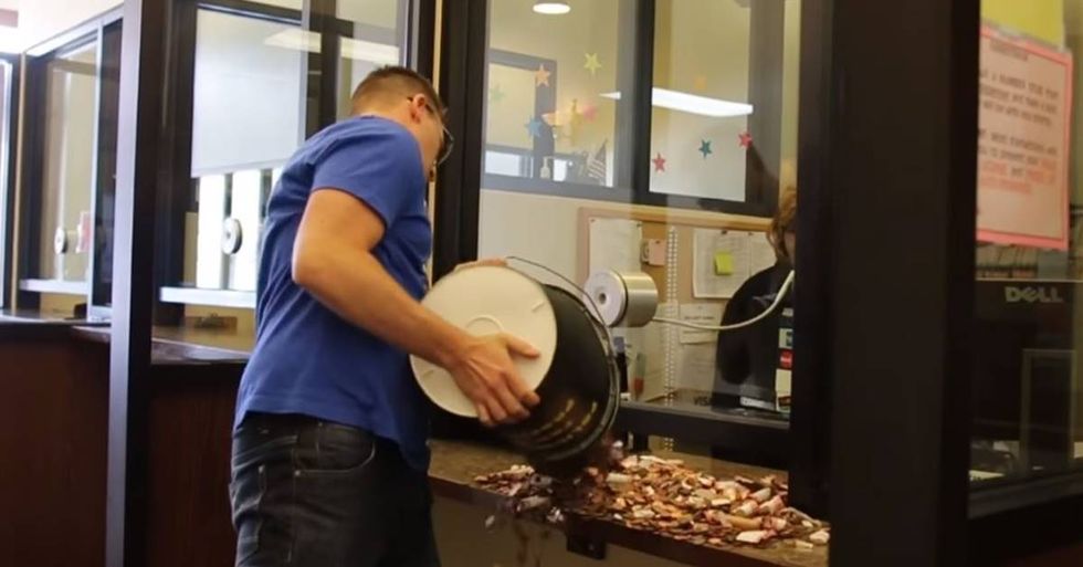 Man Pays Court Fine With 21,200 Pennies