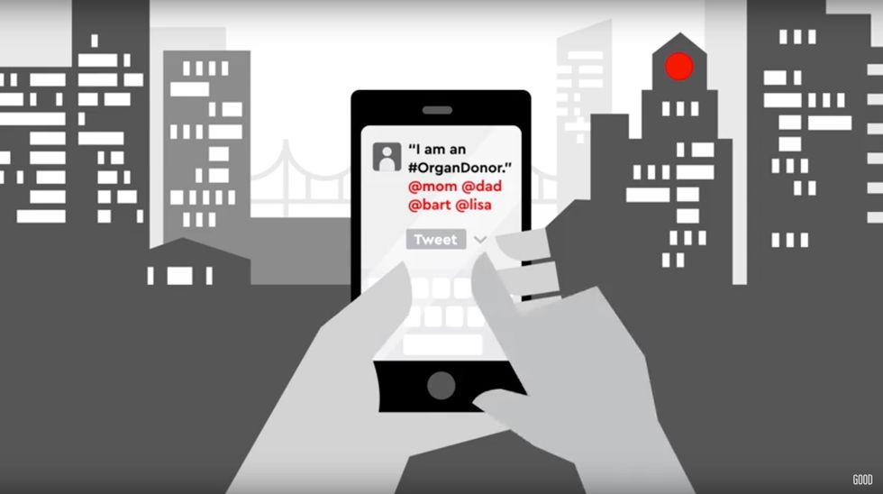 Using #OrganDonor Could Help Save Lives By Sending Tweets