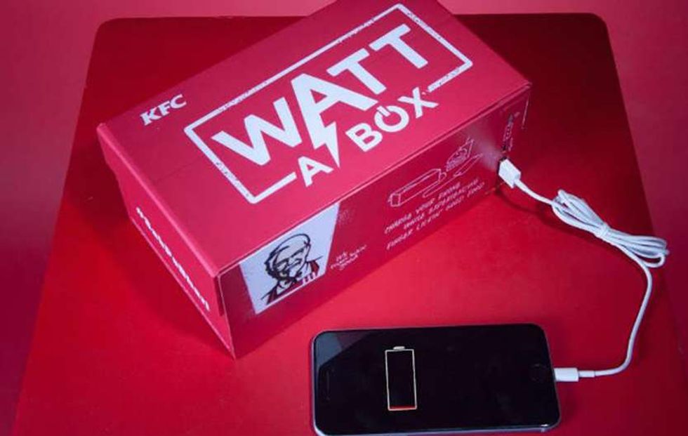 New KFC Meal Box Will Charge Your Phone