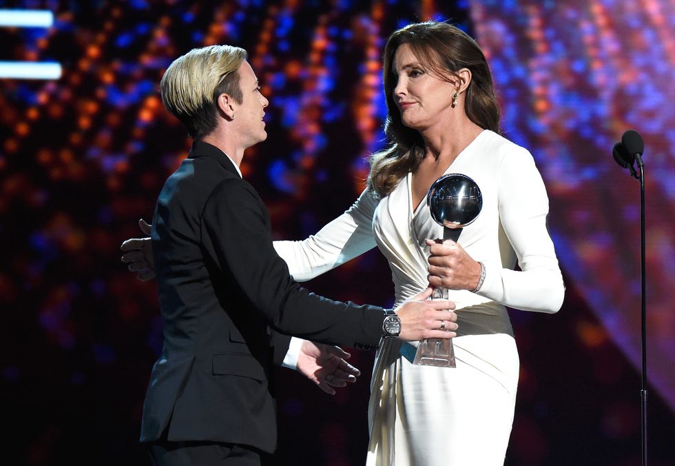 Caitlyn Jenner Publicly Wears Olympic Medal For The First Time In 40 Years