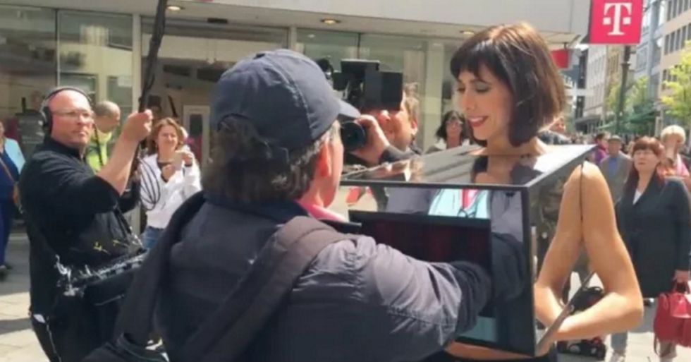 This Artist Is Inviting Strangers To Grope Her In Public. Here’s Why.