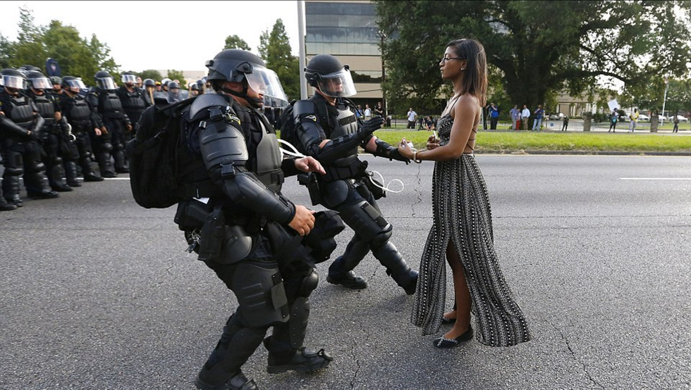 How This Protest Image Became An Instant Icon
