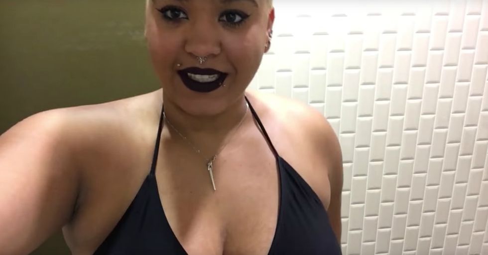 Jazzmyne Jay Hits The Beach In A Bikini For The First Time