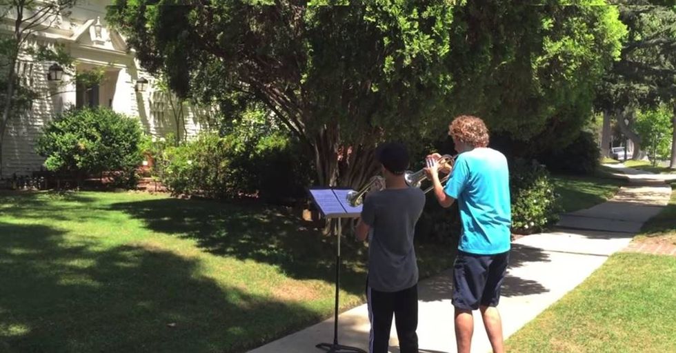 Musicians Pay Tribute To John Williams On The Composer’s Lawn