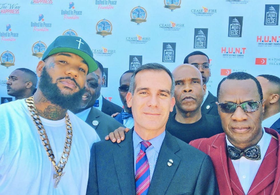 Rappers, Gang Leaders And The LAPD Came Together In An Awesome Show Of Unity