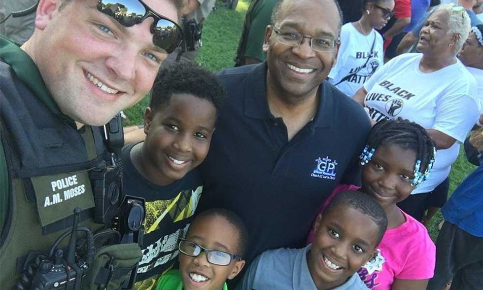 Black Lives Matter Activists Just Hosted A Cookout With The Police