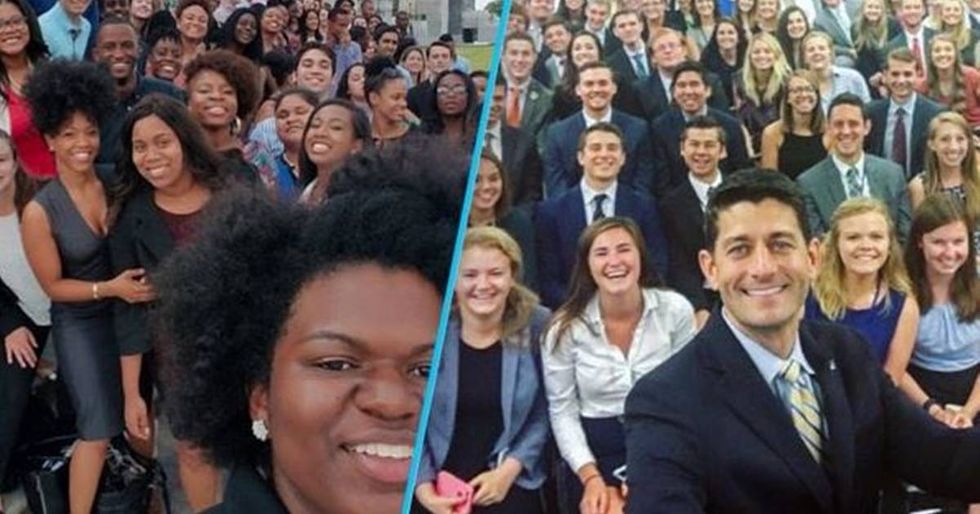 Democratic Intern Photos Reveals The Huge Difference Between Parties