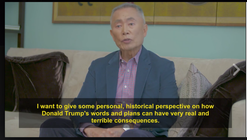 George Takei Offers Some Sobering Advice On Donald Trump