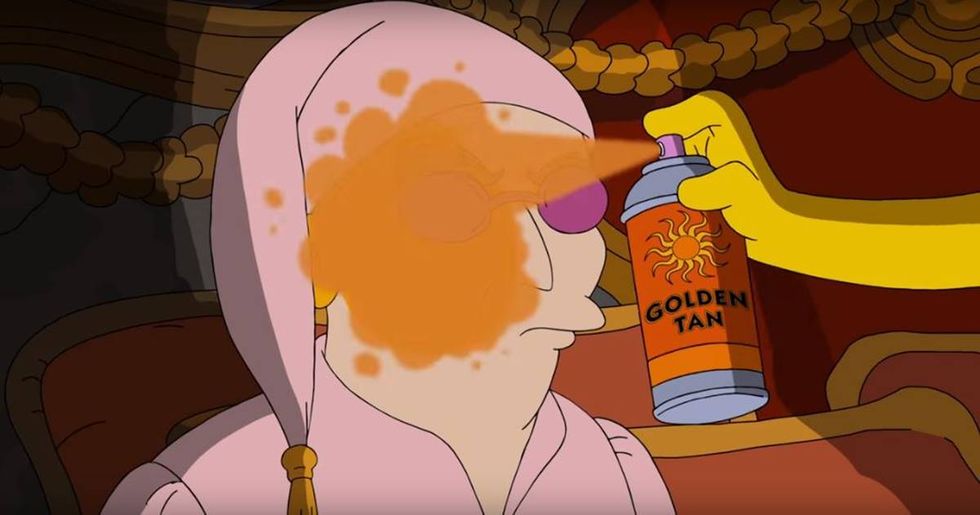 ‘The Simpsons’ Brilliant Trump Takedown