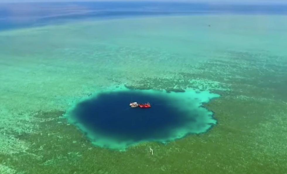 The Dragon Hole May Be The World S Deepest Blue Hole Good deepest blue hole