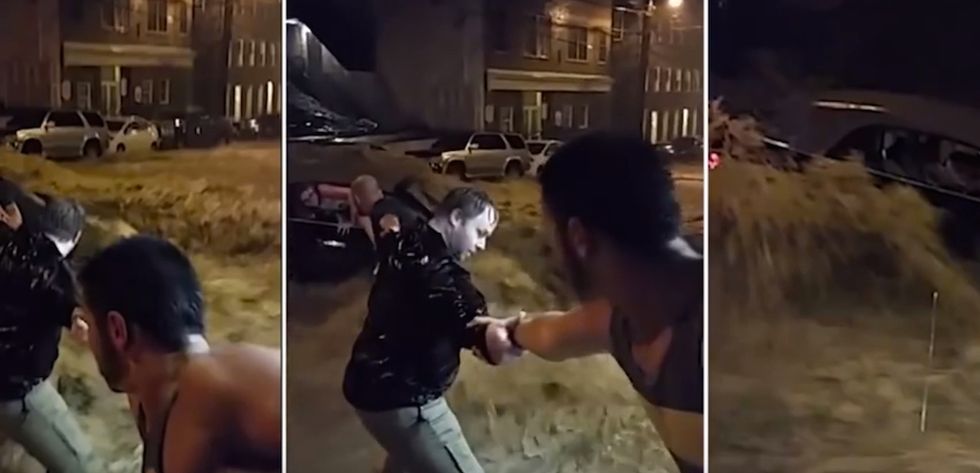Three Strangers Saved A Woman Only Seconds Away From Drowning